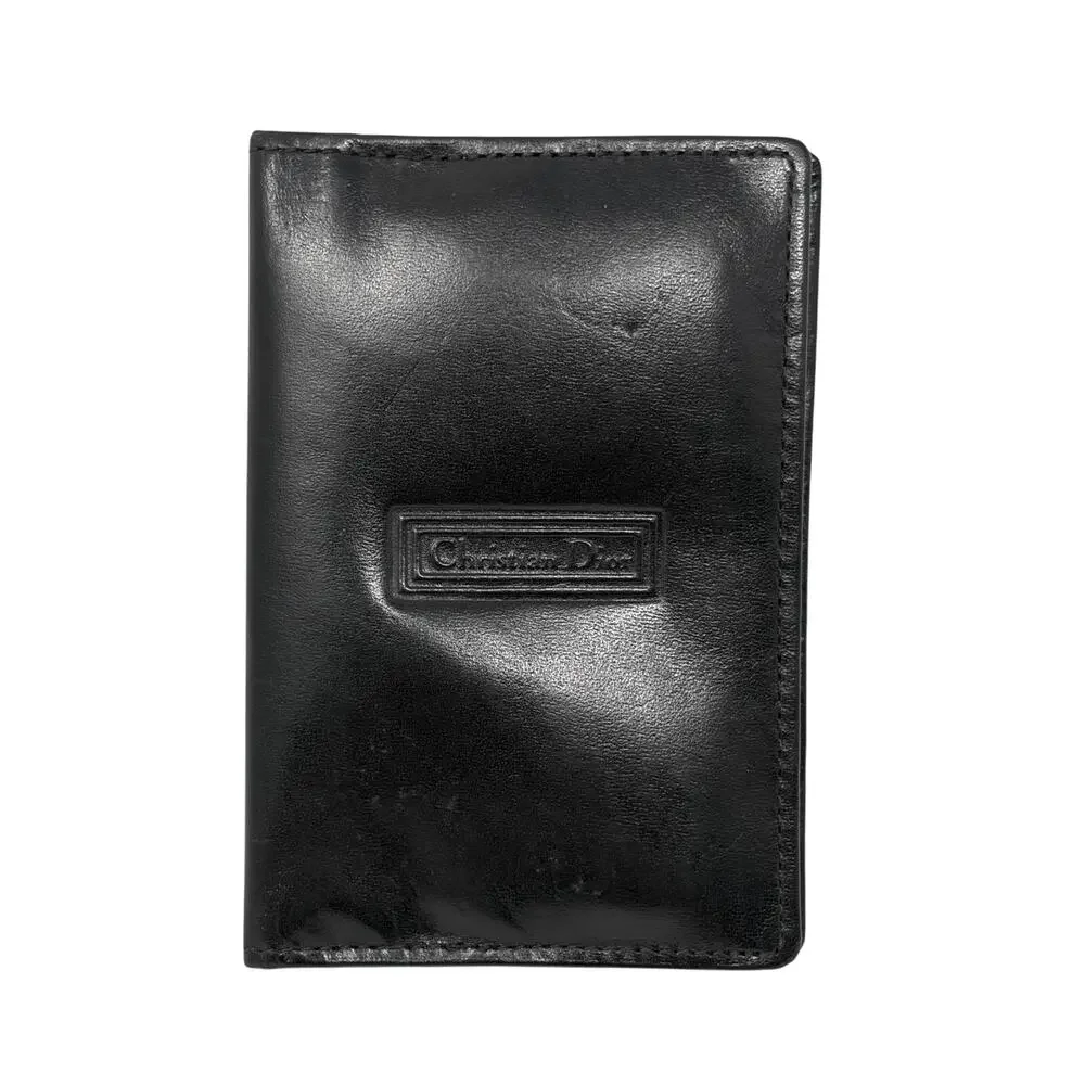 Christian Dior Black Bifold Wallet